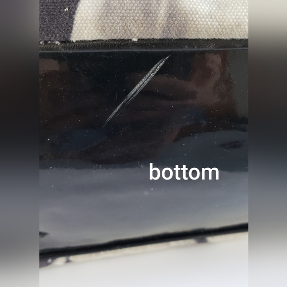 Anya Hindmarch Tote / Handbag Canvas with Double Leather Handles - Picture 15 of 16